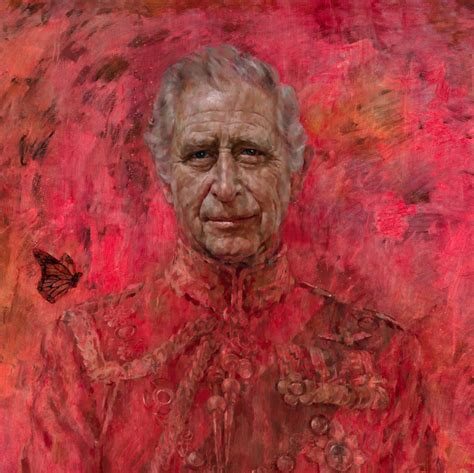 King Charles: First official portrait since coronation is unveiled .